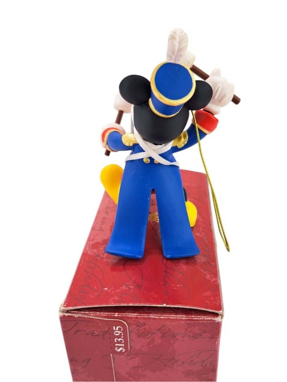 Vintage Hallmark Keepsake Ornament 1997 Bandleader Mickey Mouse Holiday Disney - Picture 7 of 11